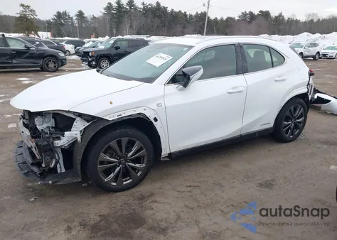 2021 Lexus Ux 250H F Sport from USA, damaged, VIN JTHR9JBH7M2039067